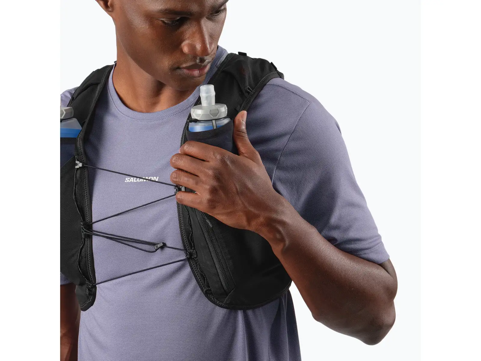 Salomon ADV Skin 5 Set running vest Black