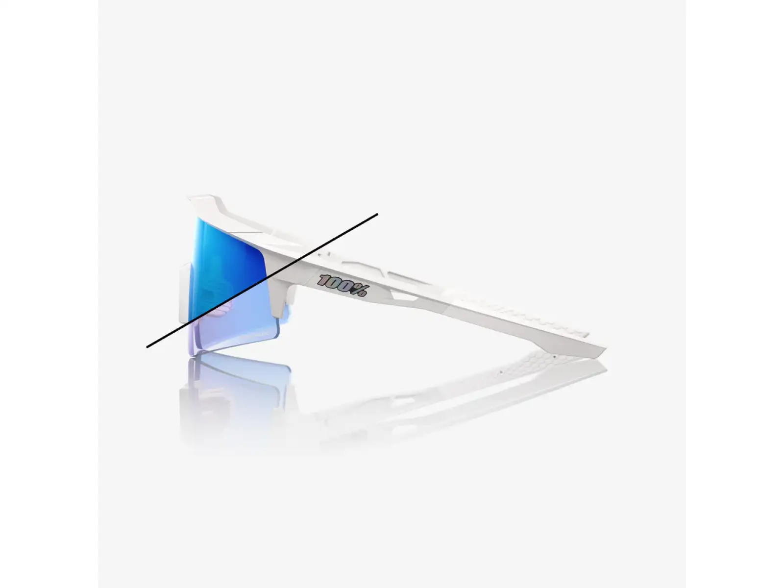 100% Speedcraft SL LE Bastille Blue Mirror Sunglasses