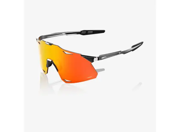 100% Hypercraft glasses Black Chrome/HiPER Red Mirror