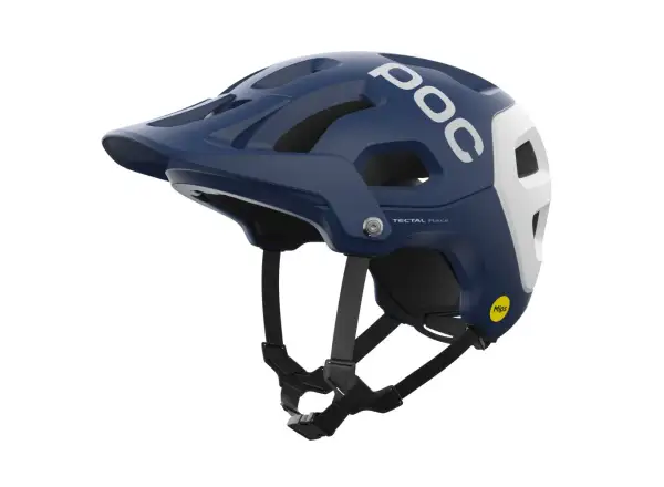 POC Tectal Race MIPS helmet Lead Blue/Hydrogen White Matt