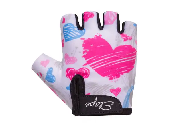 Etape Tiny children's cycling gloves short white