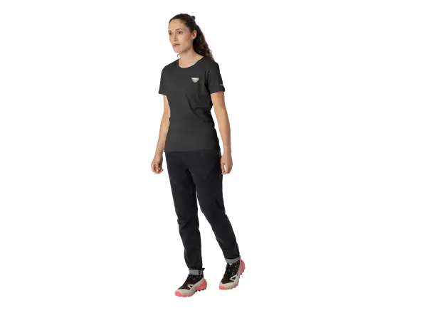 Dynafit 24/7 Graphic women's T-shirt short sleeve Black Out/Trail Crew