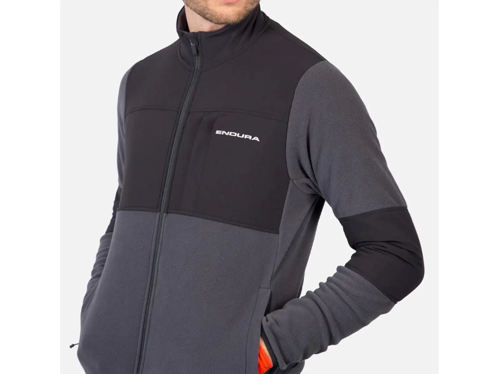 Endura Hummvee Full Zip Fleece men's sweatshirt black