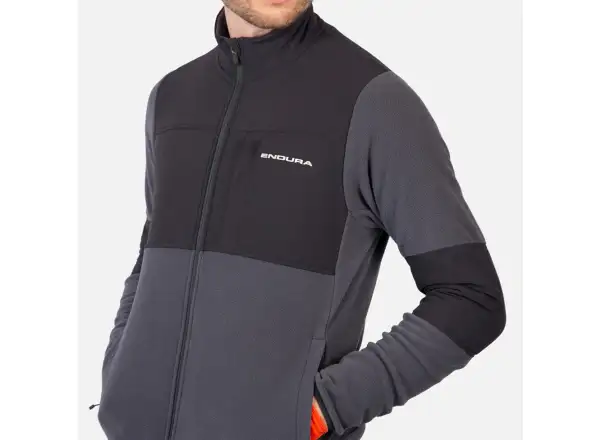 Endura Hummvee Full Zip Fleece men's sweatshirt black