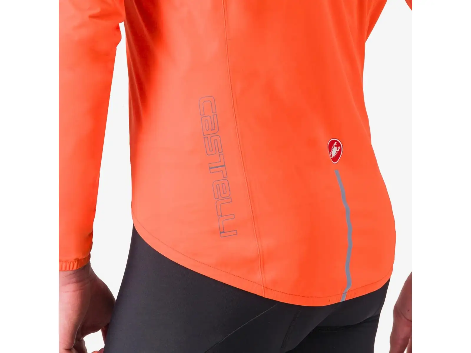 Castelli Emergency 3 Rain Jacket men's jacket Brilliant Orange