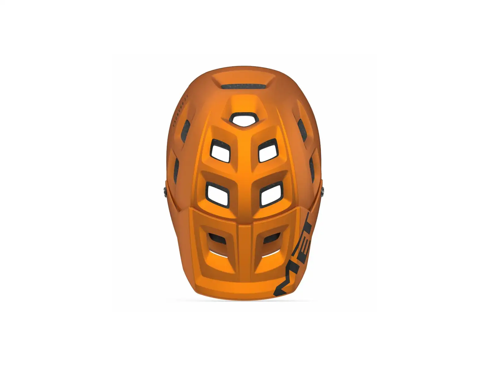 MET Terranova MIPS MTB helmet orange titanium metallic