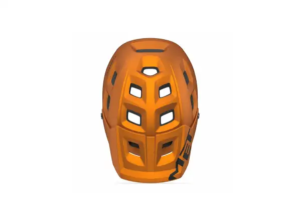 MET Terranova MIPS MTB helmet orange titanium metallic
