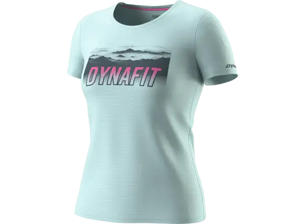 Dynafit Transalper Graphic women's T-shirt short sleeve Cloud Blue
