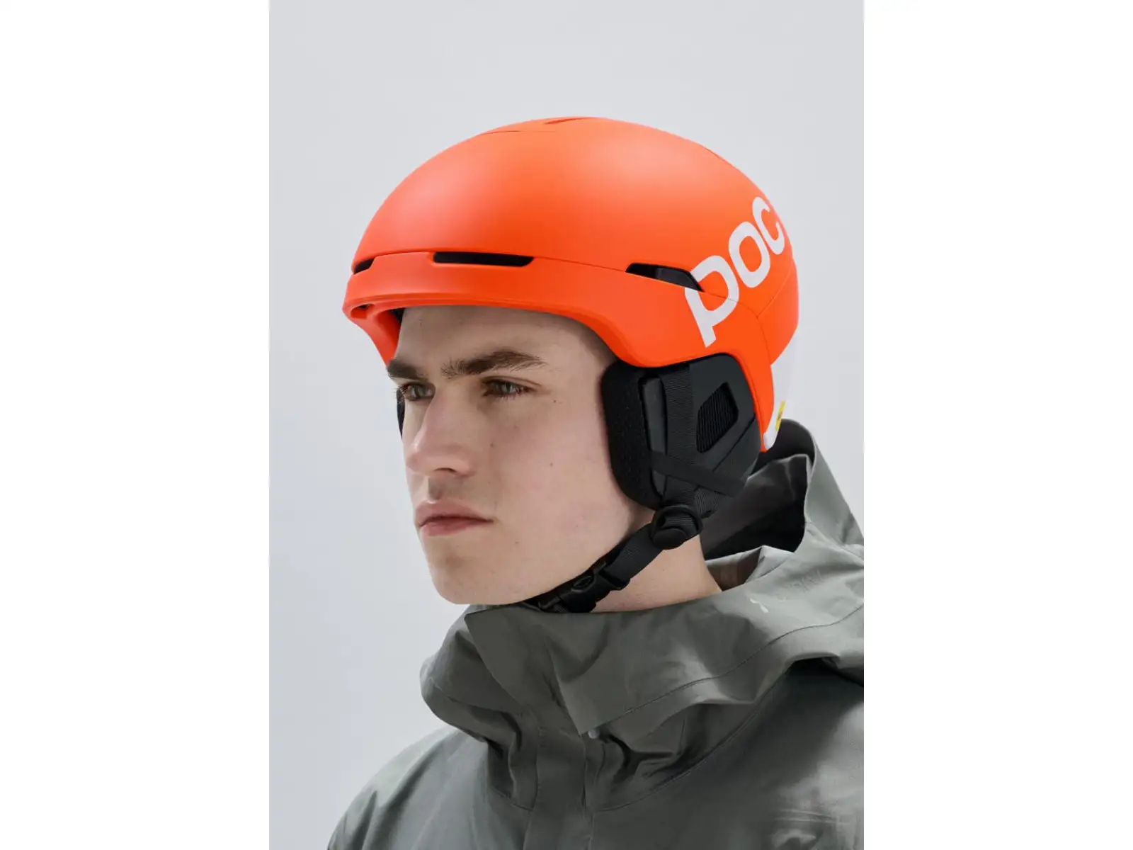 POC Obex BC MIPS ski helmet Fluorescent Orange Matt