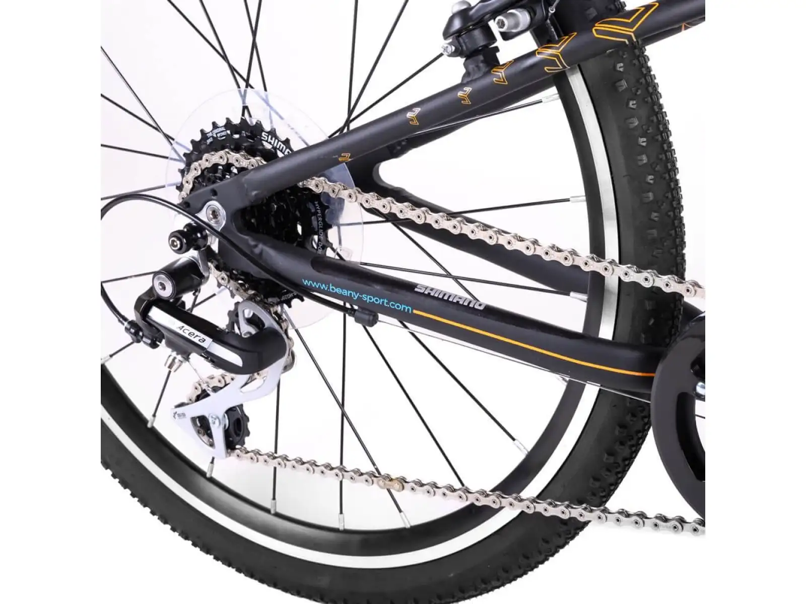 Beany Zero 24 children's bike Black