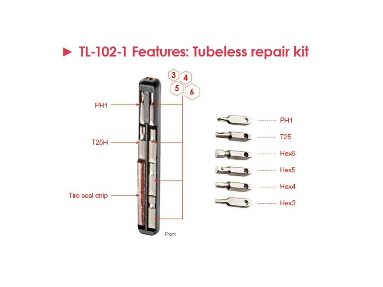 Sting TL-500 multifunction tool for handlebars