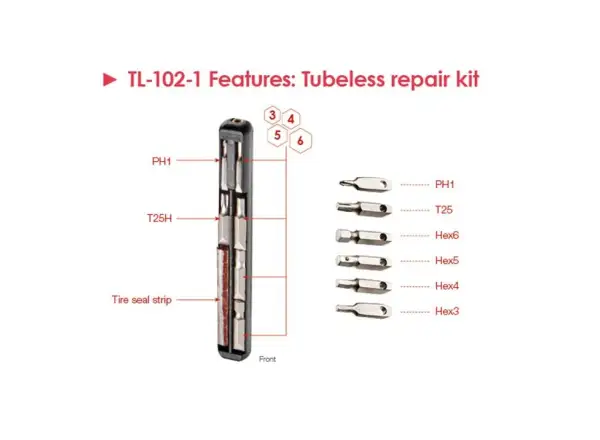 Sting TL-500 multifunction tool for handlebars