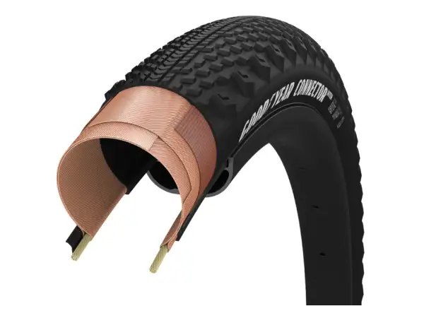 Goodyear Connector Inter Race 700x40 gravel tire Black