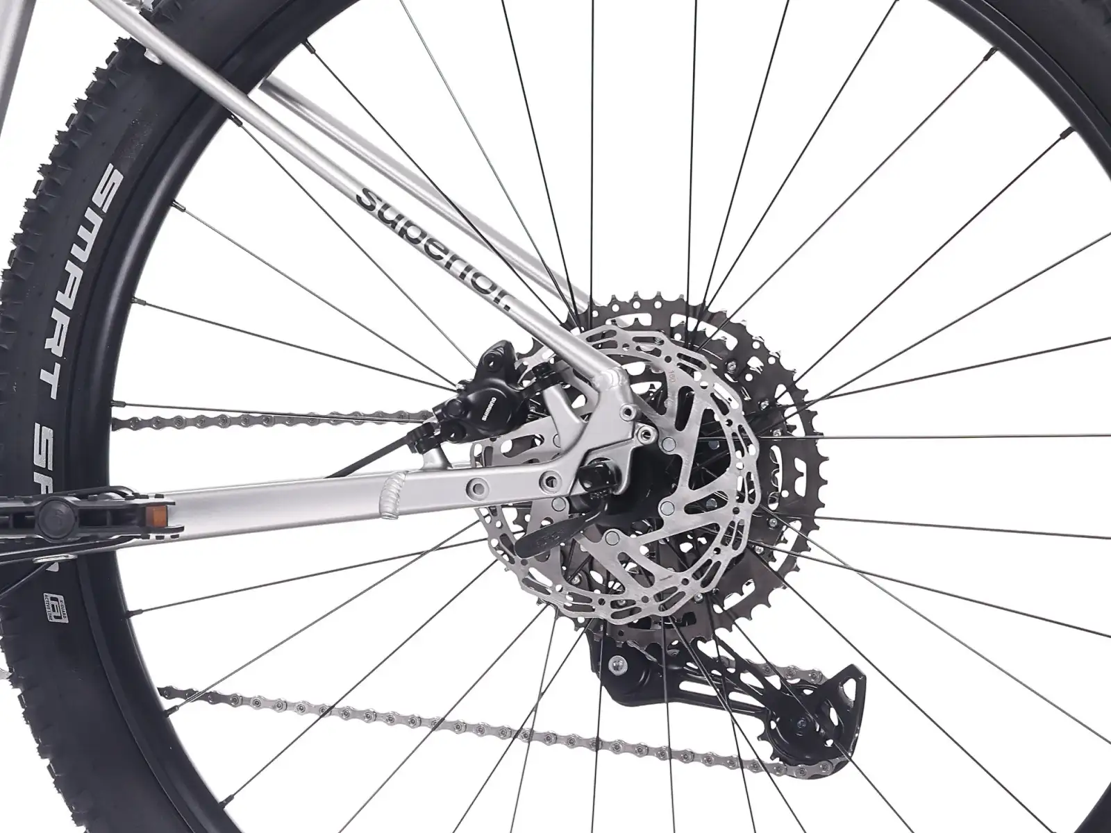 Superior XC 6.5 mountain bike Matte Dark Chrome