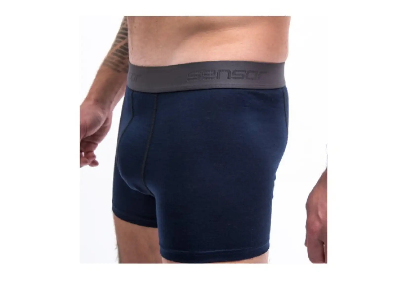 Sensor Merino Active 3-pack men's base layer černá/modrá/Deep Blue