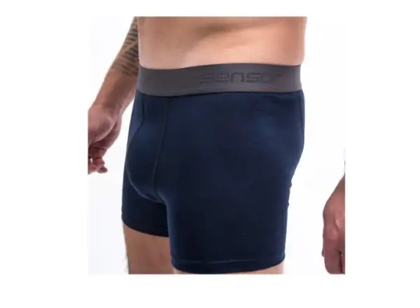 Sensor Merino Active 3-pack men's base layer černá/modrá/Deep Blue