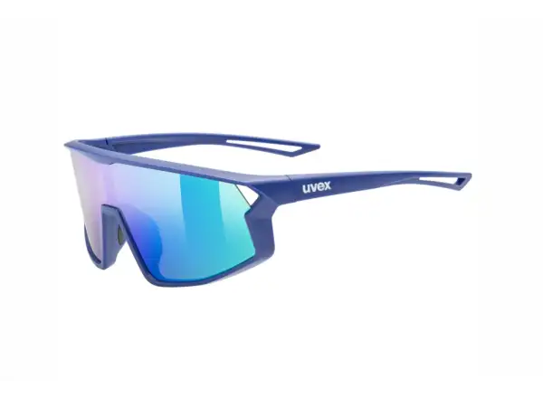 Uvex Skyryse JR. children's goggles Blue Matt/Mirror Green