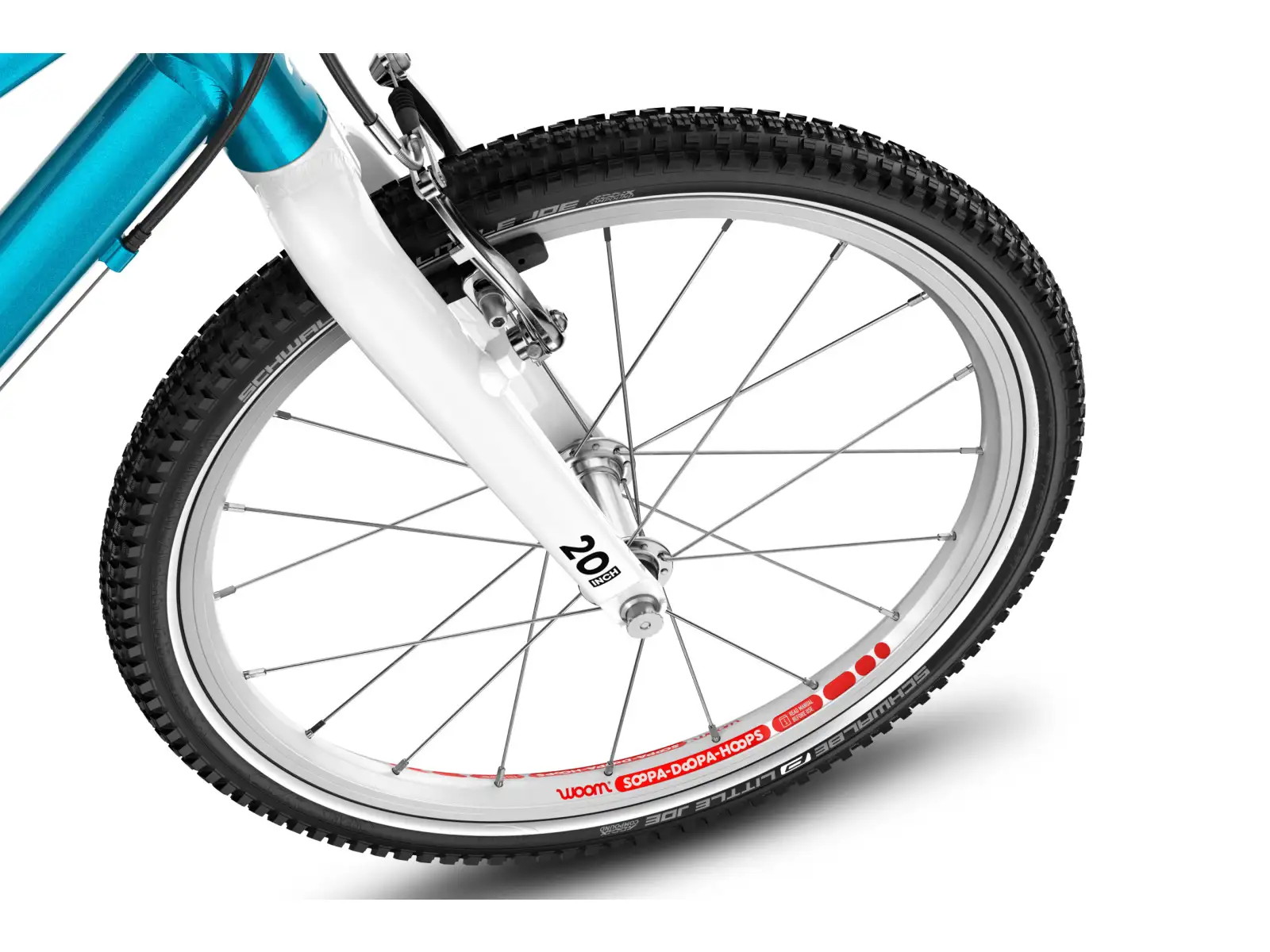Woom GO 4 children's bike 20" Metallic Blue