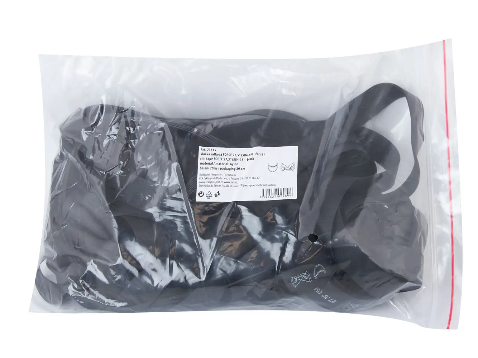 Force rim tape 27.5" (584-18) black