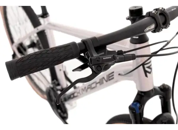 Rock Machine CrossRide 300 gloss silver/black trekking bike