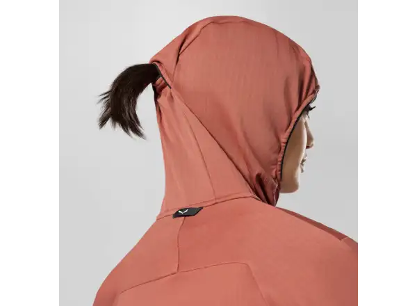 Salewa Pedroc 3 Hooded women's sweatshirt Etruscan Red