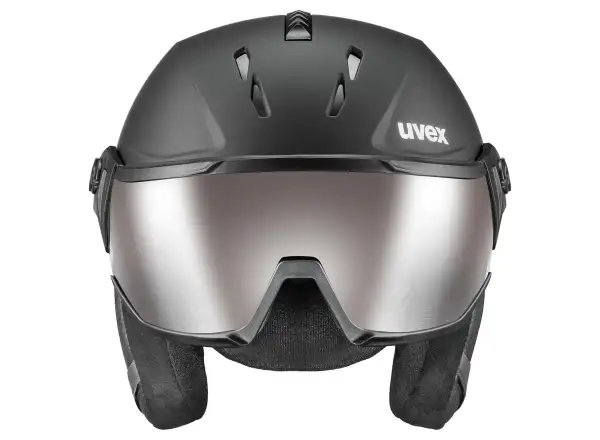 Uvex Instinct Visor Pro V ski helmet black matt
