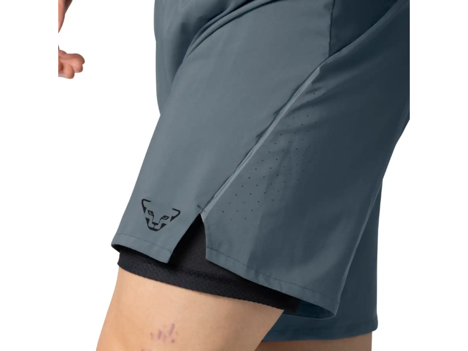 Dynafit Alpine Pro 2in1 men's running shorts Cinder