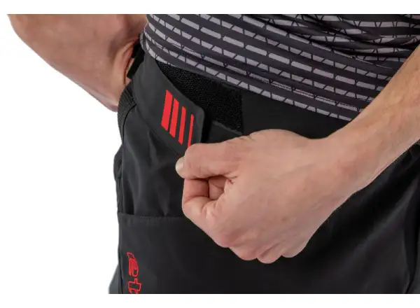 Etape Freedom 3.0 men's loose shorts black/red