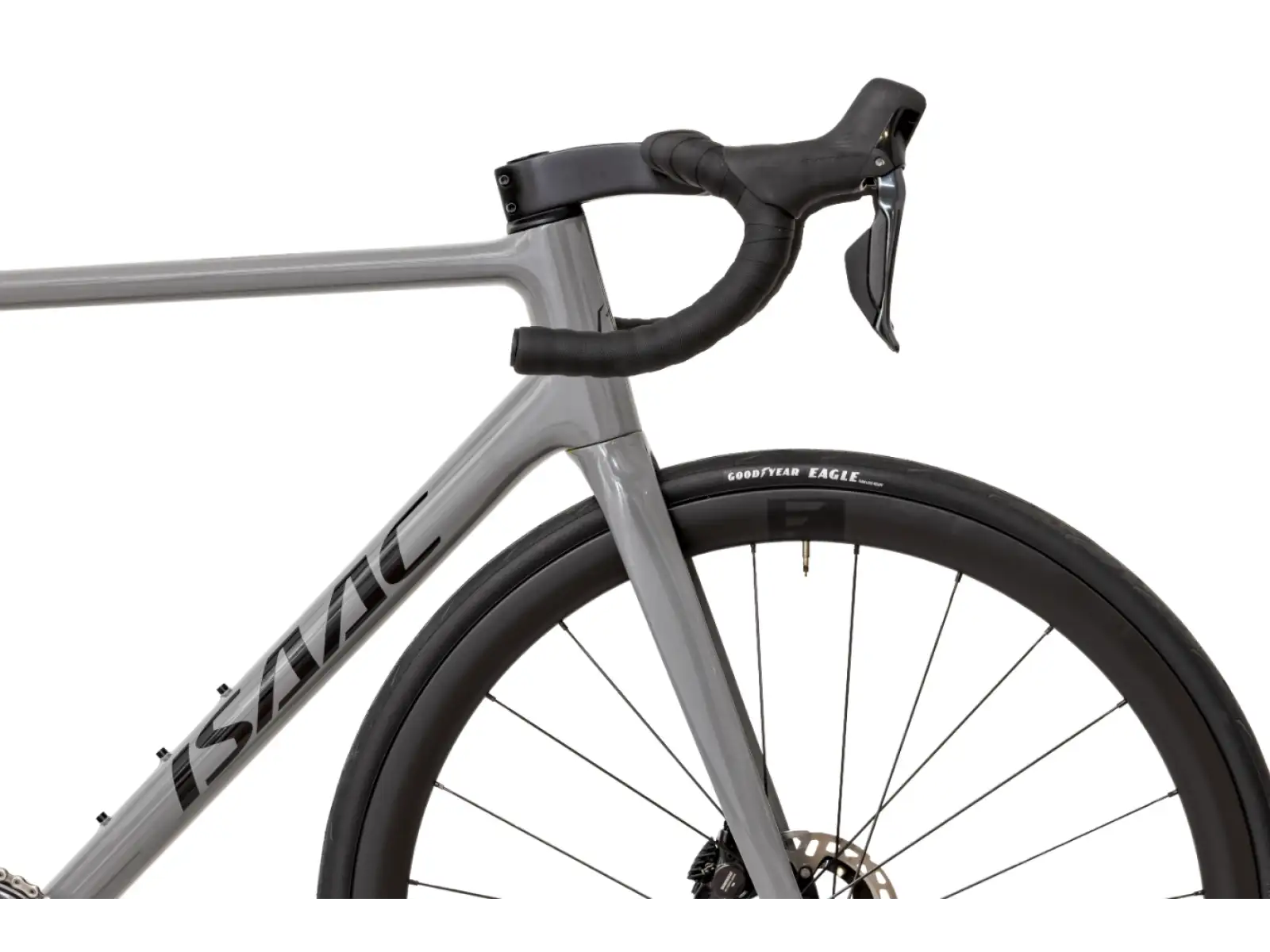 Isaac Element Ultegra Di2 road bike Granite Grey