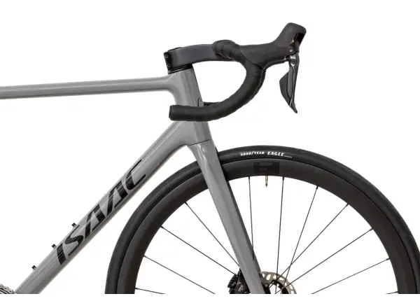 Isaac Element Ultegra Di2 road bike Granite Grey