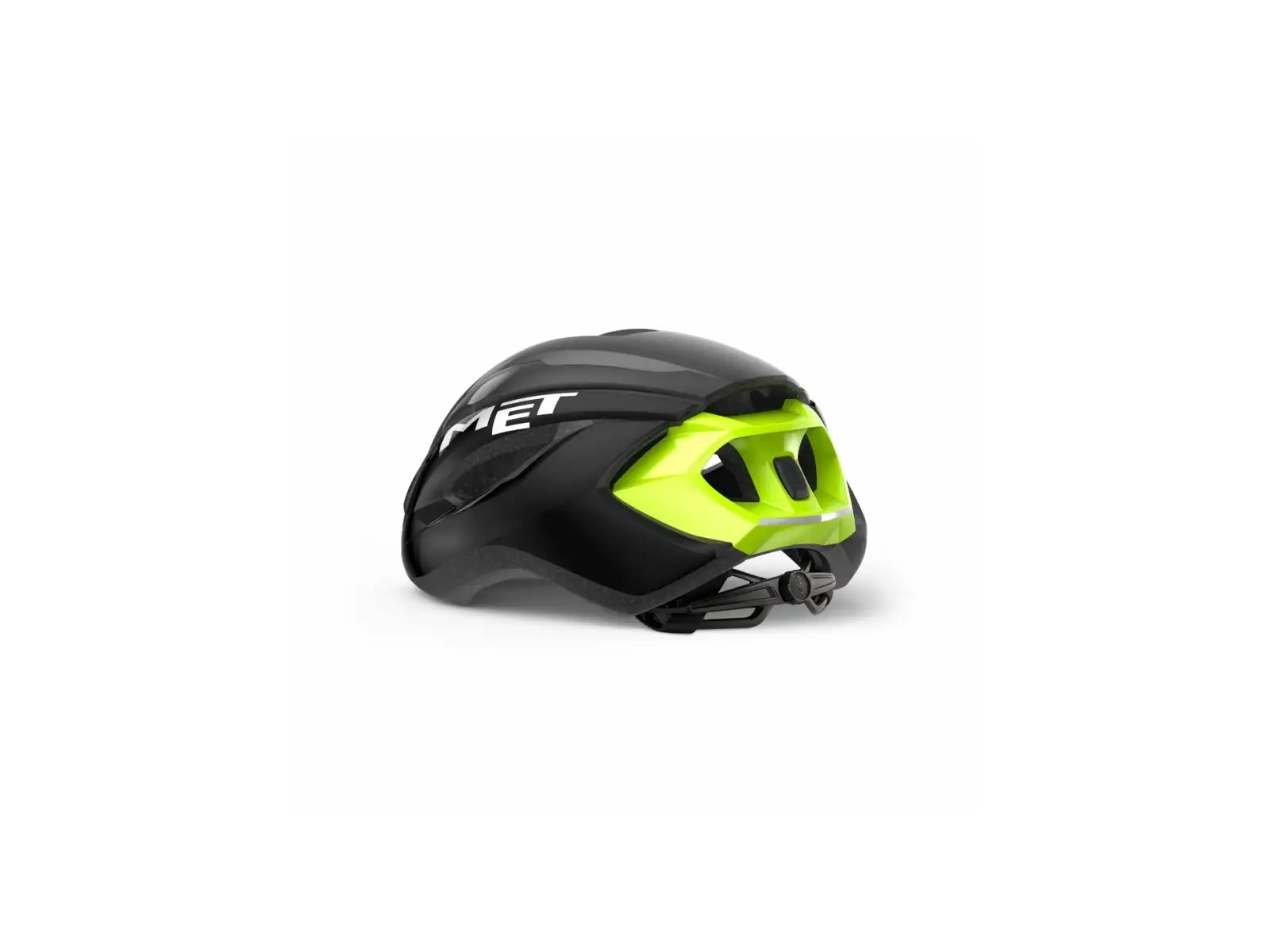 MET Strale helmet black/reflective yellow