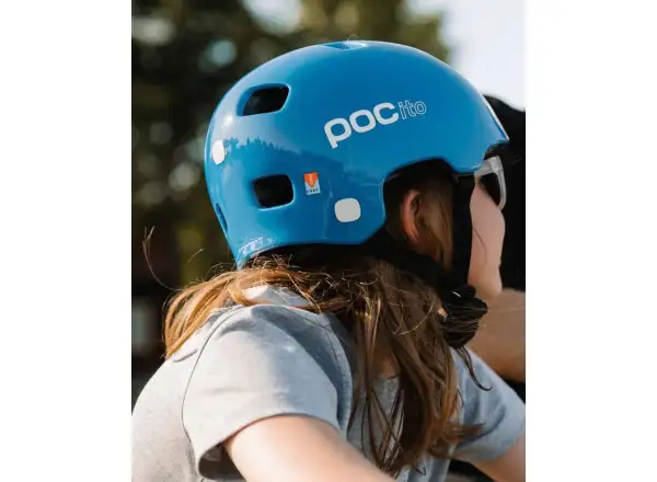 POC POCito Crane MIPS kids helmet Fluorescent Blue