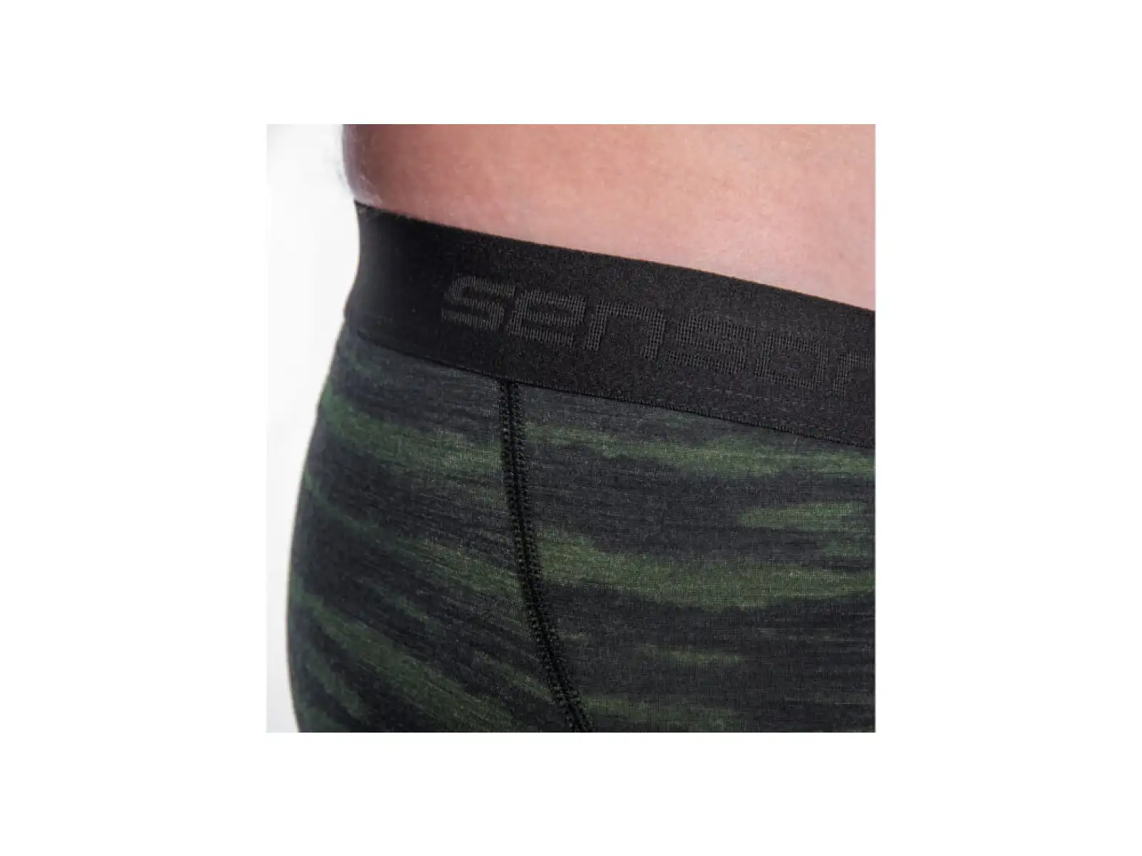 Sensor Merino Impress men's boxers black/Batik