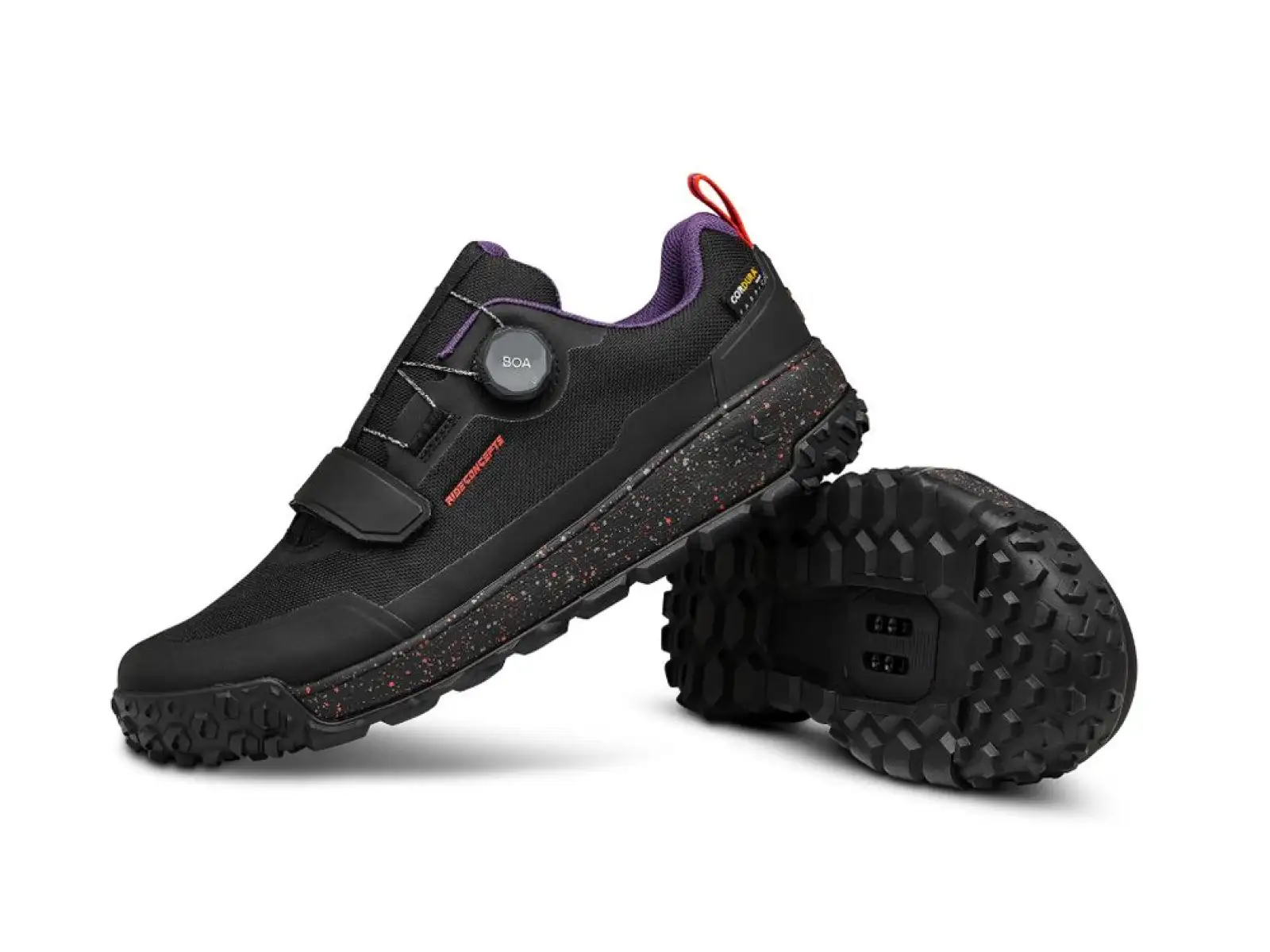 Ride Concepts Tallac Clip BOA men's cycling shoes Black/Red