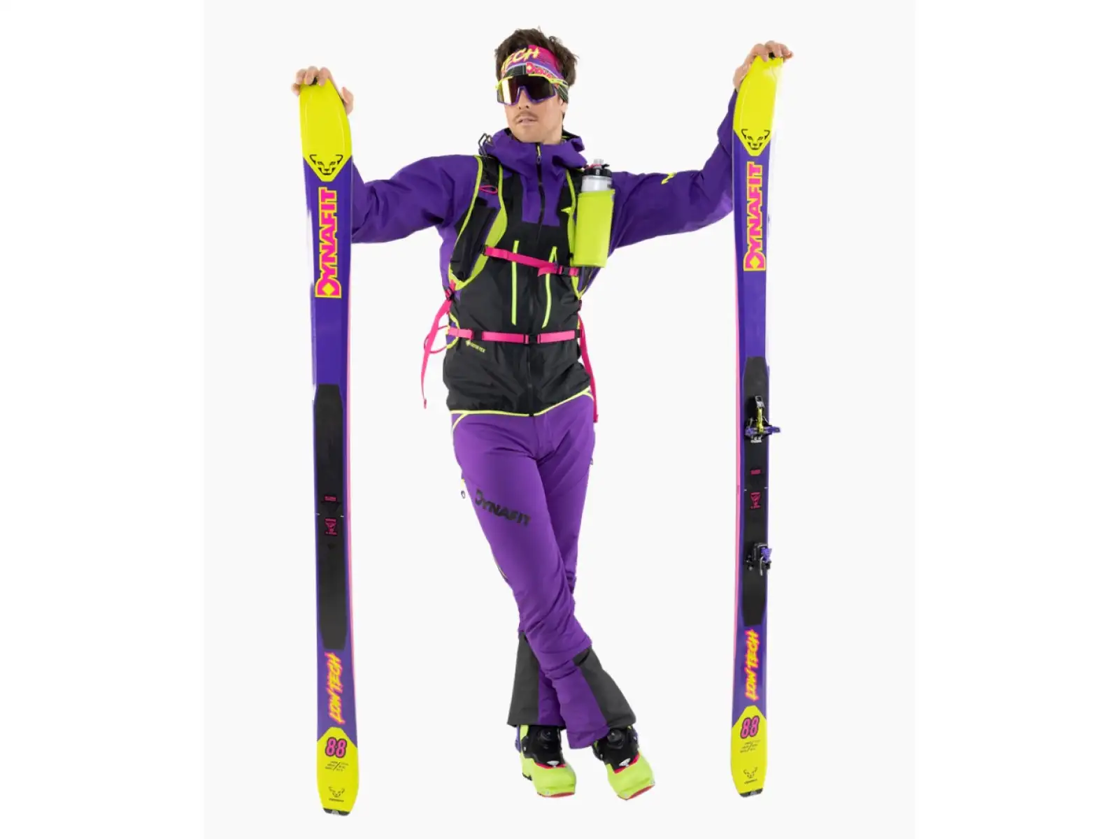 Dynafit Low Tech 88 ski mountaineering set Purple Haze