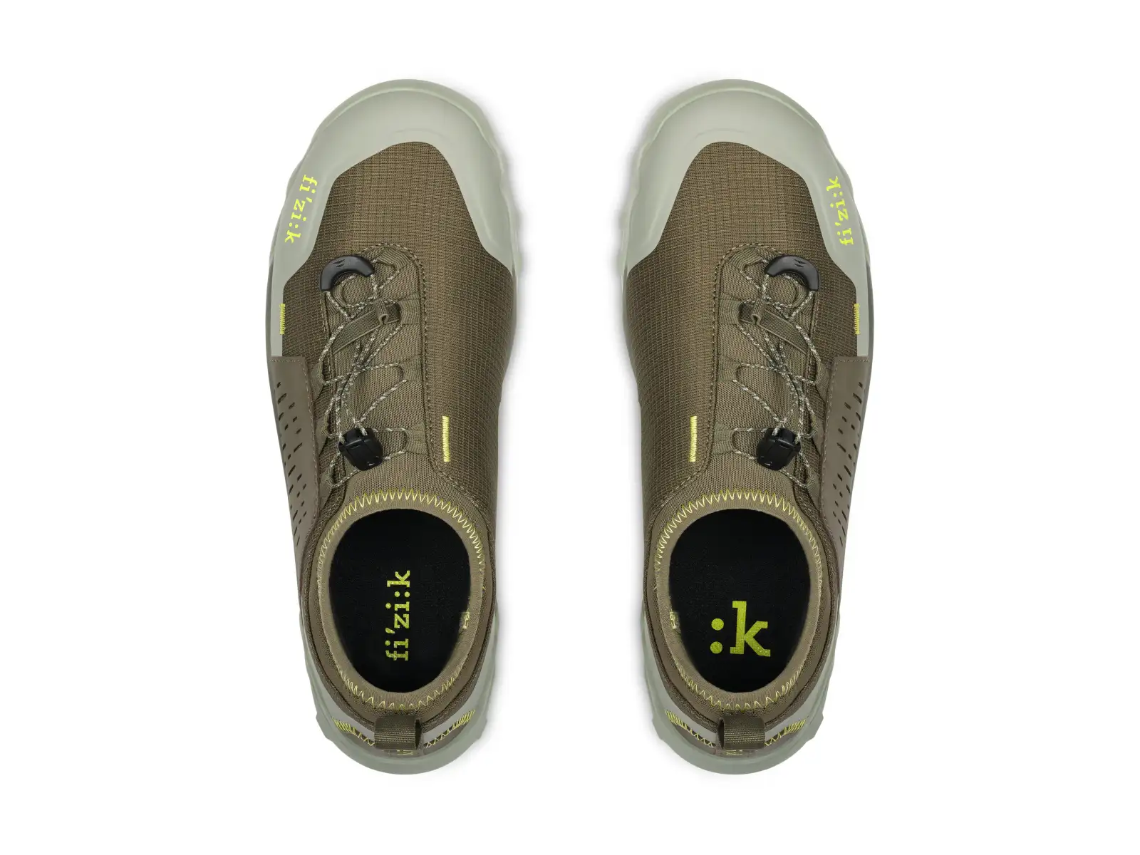 Fizik Ergolace 2 Flat MTB shoes Forest Green/Caramel