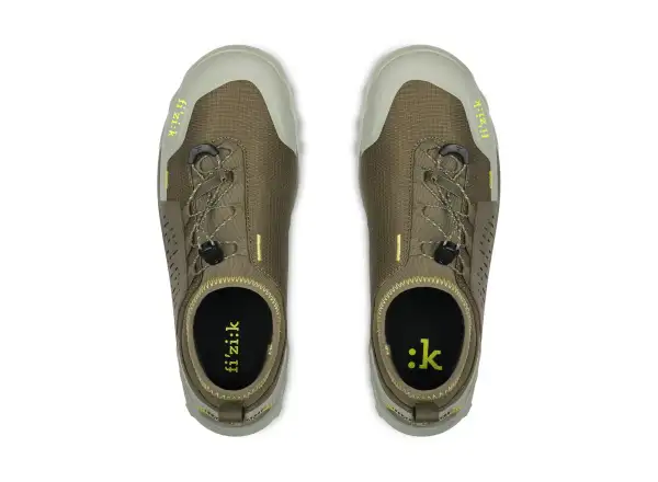 Fizik Ergolace 2 Flat MTB shoes Forest Green/Caramel