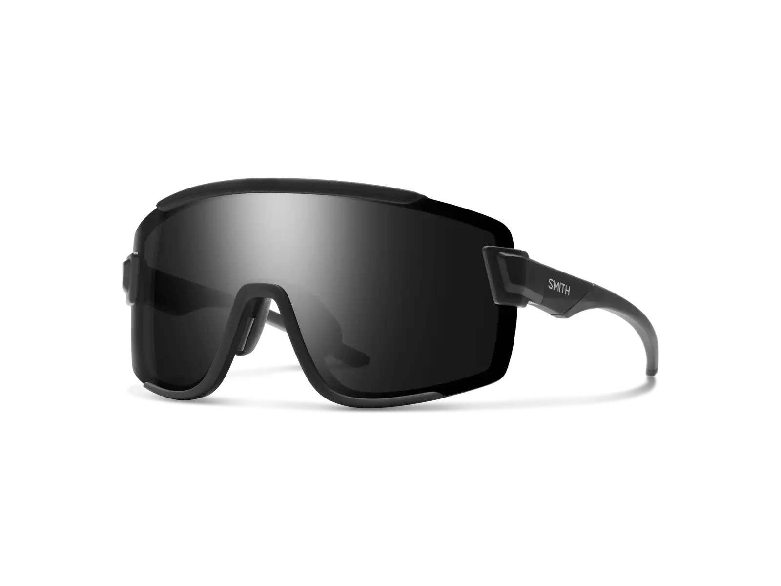 Smith Wildcat cycling glasses Matte Black/ChromaPop Photochromic Clear To Gray