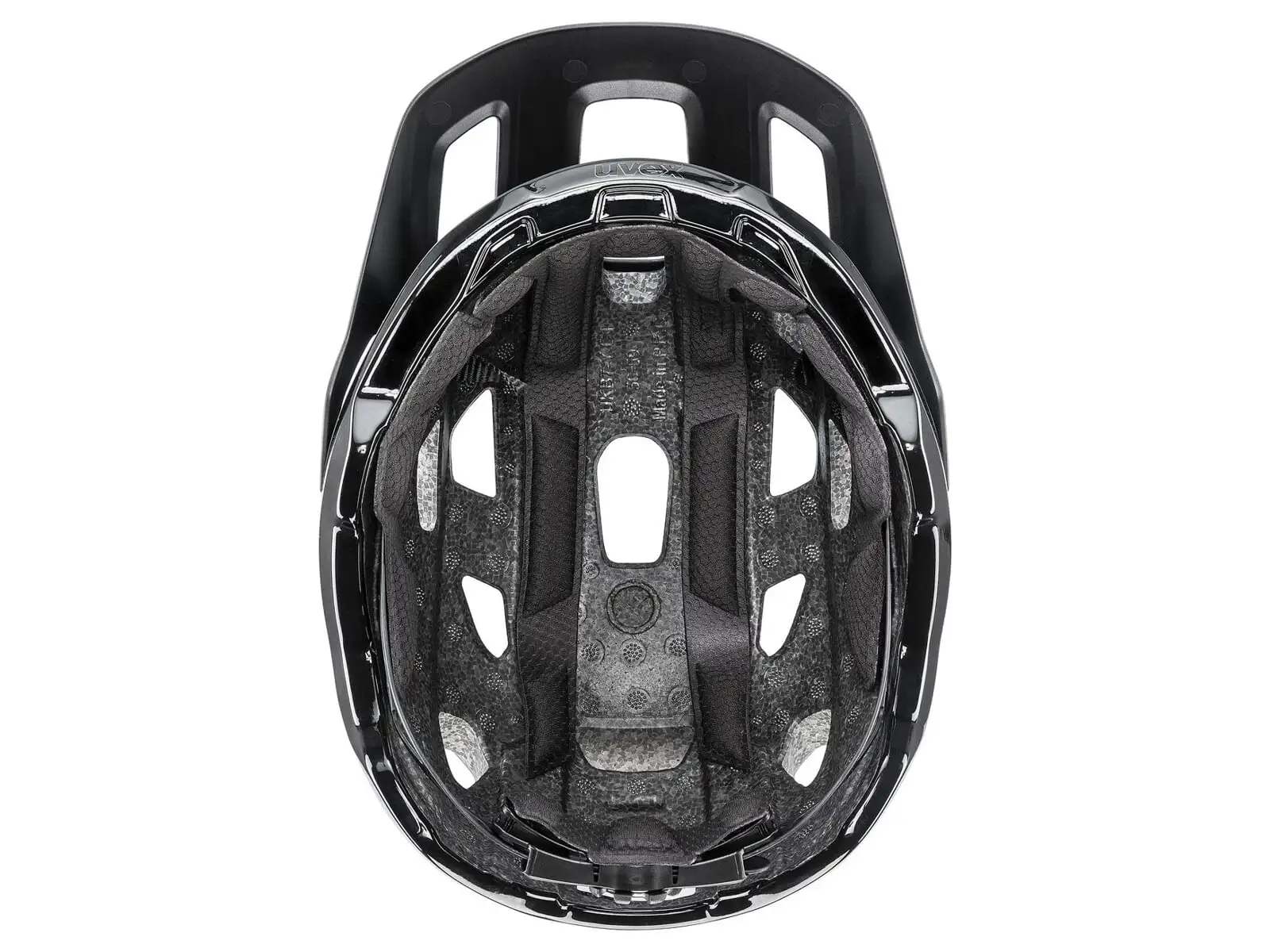 Uvex React helmet Black Matt