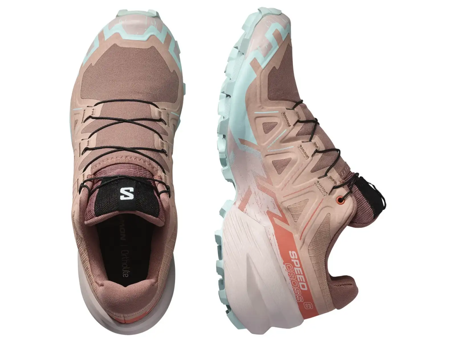 Salomon Speedcross 6 women's running shoes Mahogany Rose