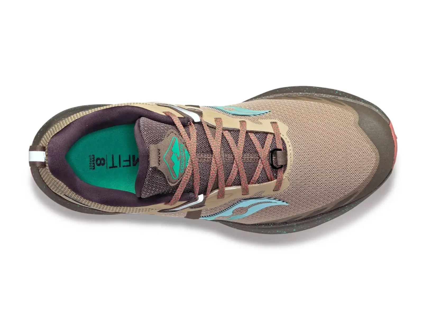 Saucony Ride 15 TR women's running shoes Desert/Sprig