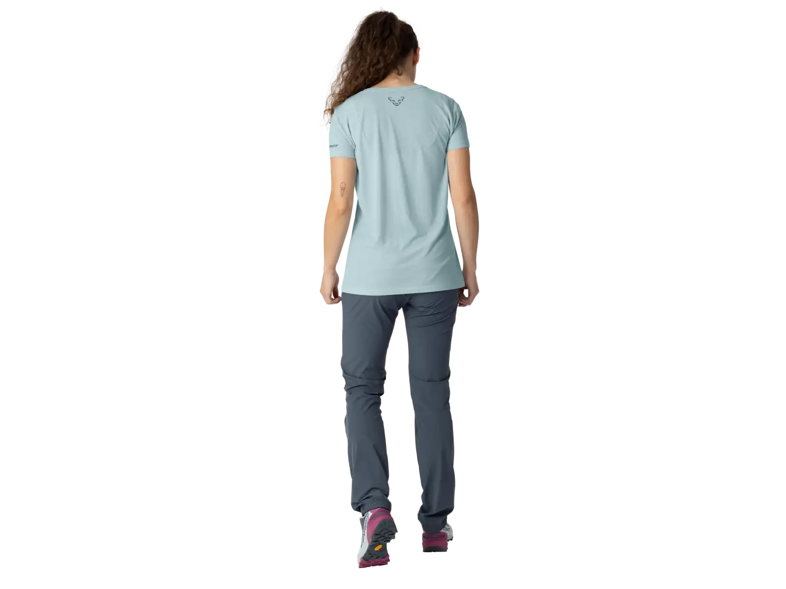 Dynafit Transalper Graphic women's T-shirt short sleeve Cloud Blue