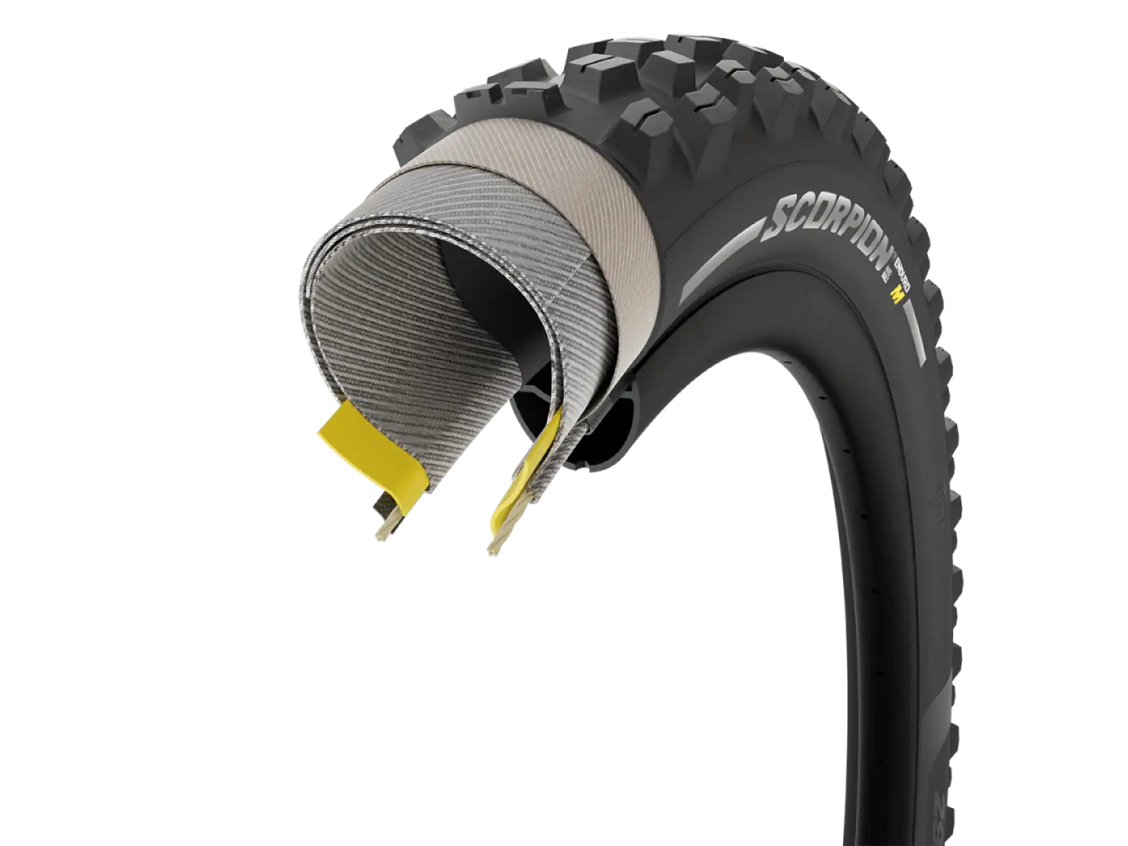 Pirelli Scorpion Enduro M Hardwall TLR 29 x 2.40" tire kevlar black