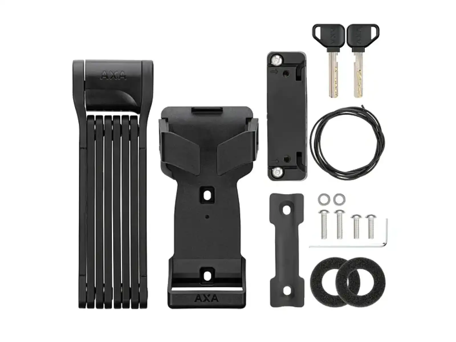 AXA folding lock Fold 110 black
