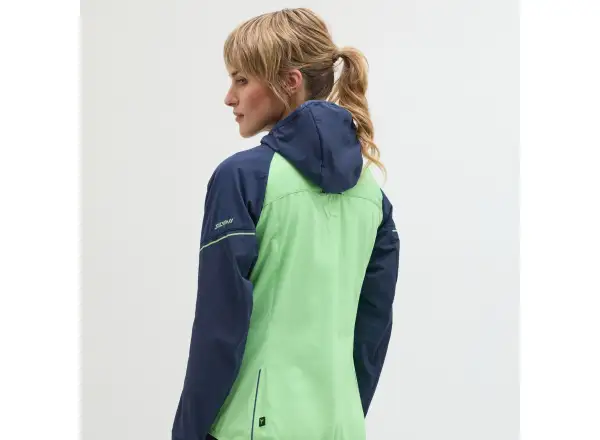 Silvini Asprino women's ski mountaineering jacket Green/Navy