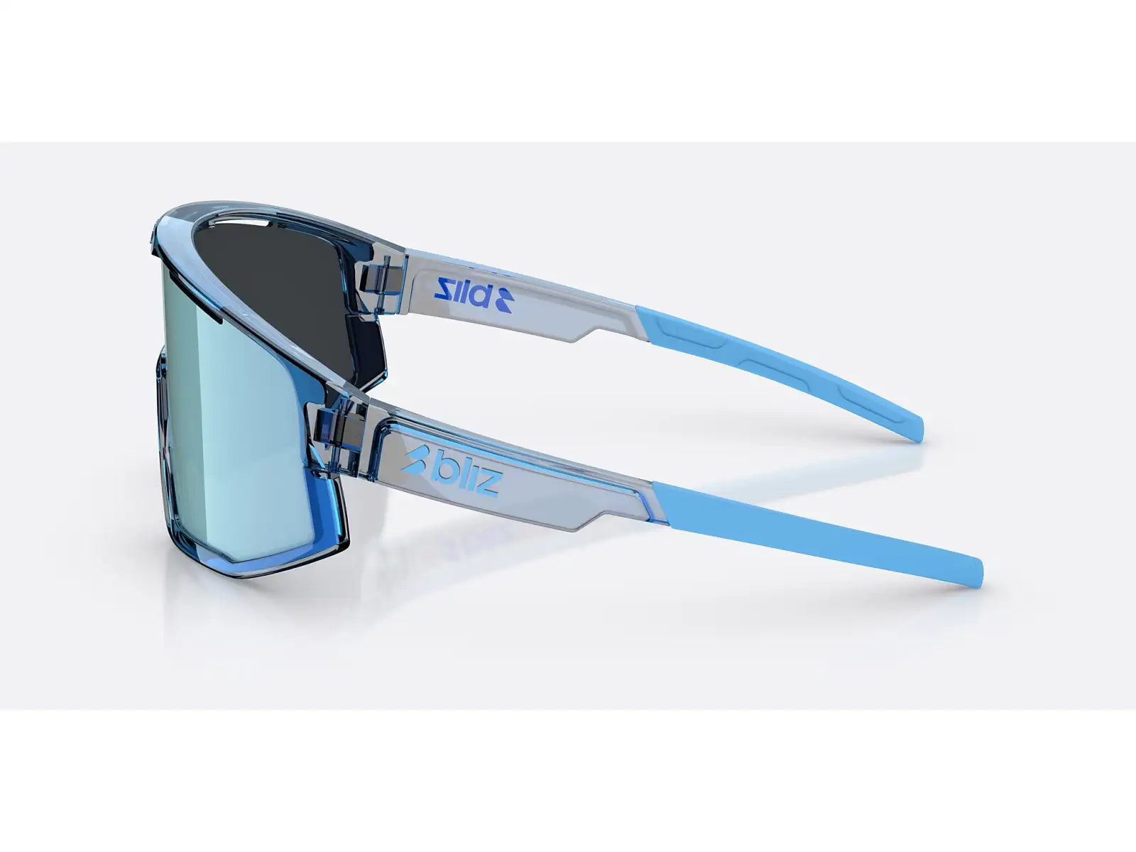 Bliz Fusion sunglasses Transparent Blue/Smoke Ice Blue Multi
