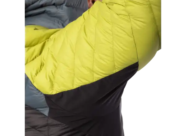 Dynafit Radical RDS Down Hooded men's jacket Golden lime/0720/0910