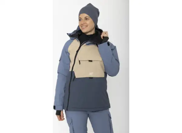 2117 of Sweden Nelkerim women's ski jacket Dusty Blue