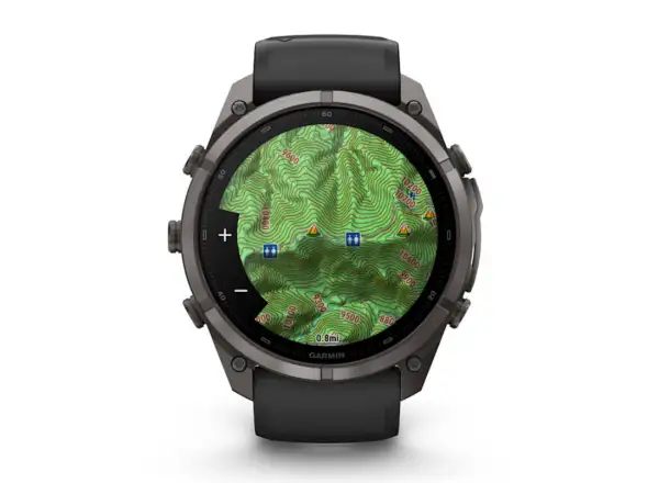 Garmin Fénix 9 Pro inReach 51 mm smart watch Carbon gray DLC Titanium Black/Pebble gray