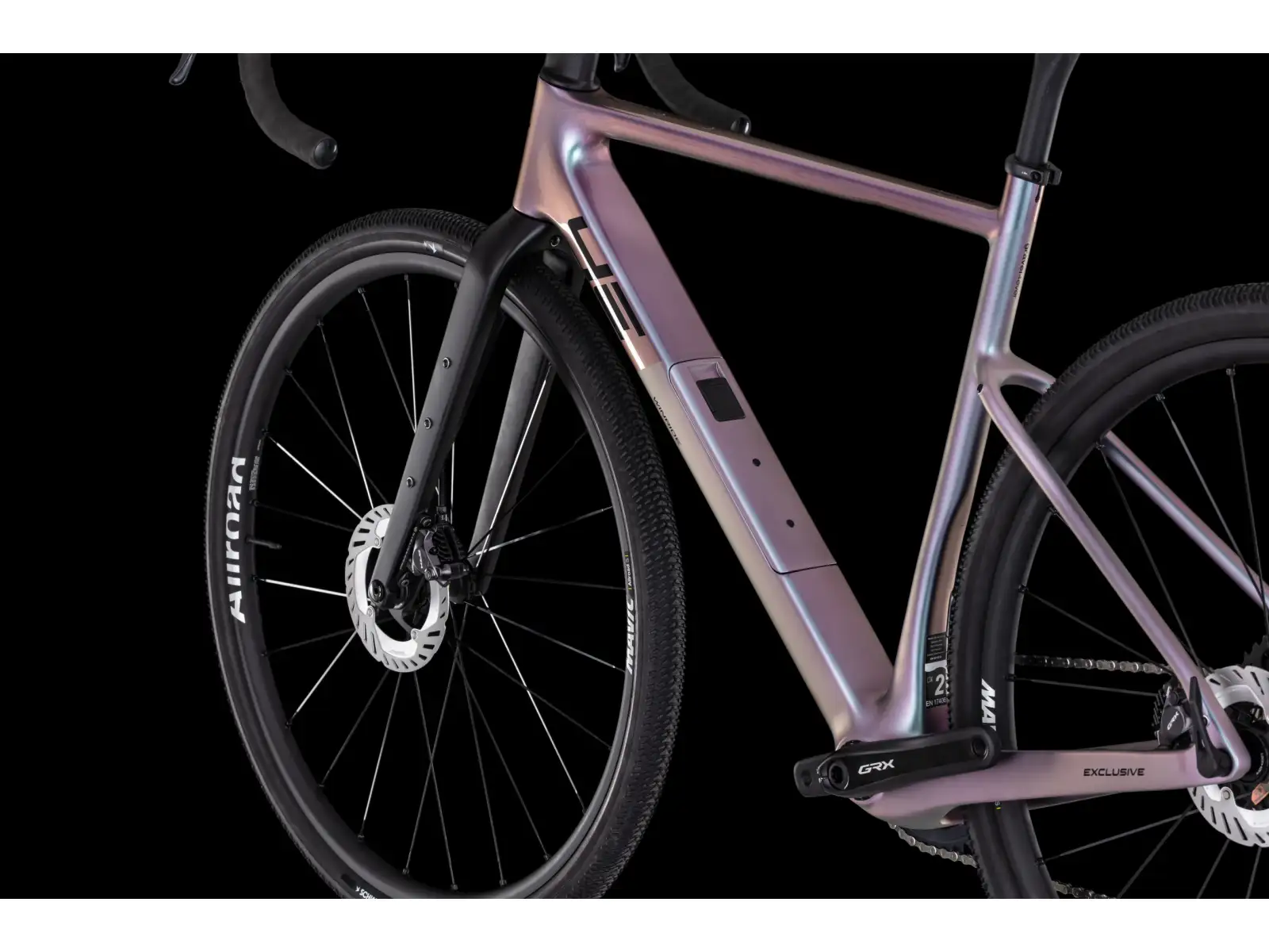 4Ever Winride GRX gravel bike Titan Rainbow
